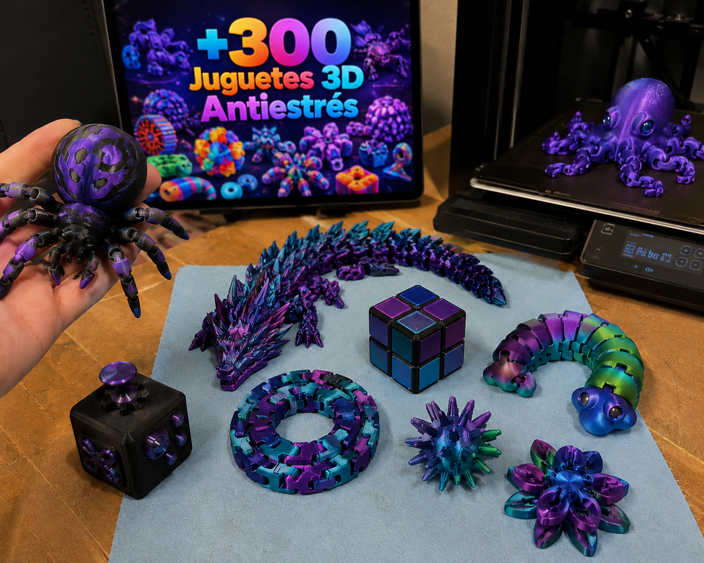 Impresión de juguetes 3D de Sofía M.